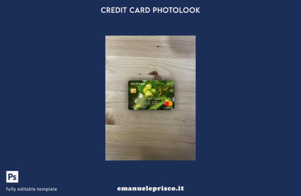 modello frontale photolook mastercard Romania CEC Bank stile verificato